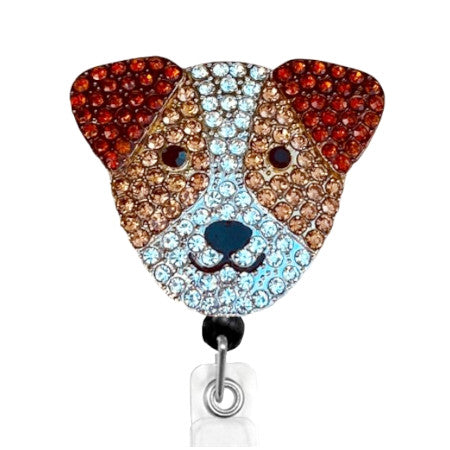 Dog Face ID Badge Reel