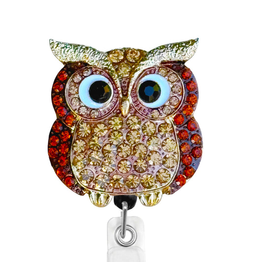 Fall Owl ID Badge Reel