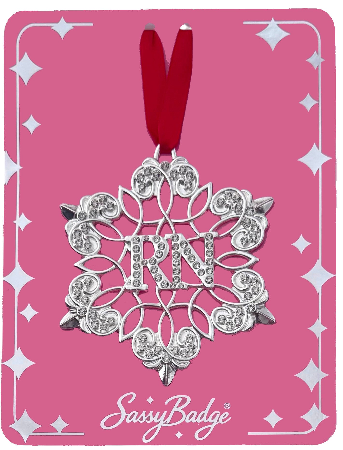 Christmas Ornament Clear RN