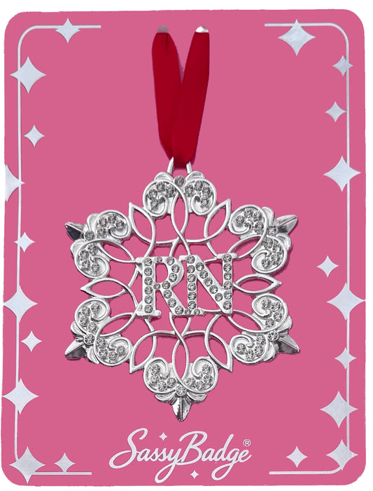 Christmas Ornament Clear RN