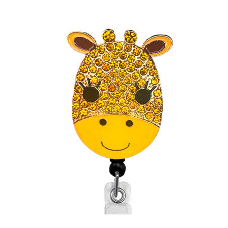 Giraffe Head ID Badge Reel