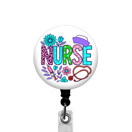 Nurse 4 ID Badge Reel