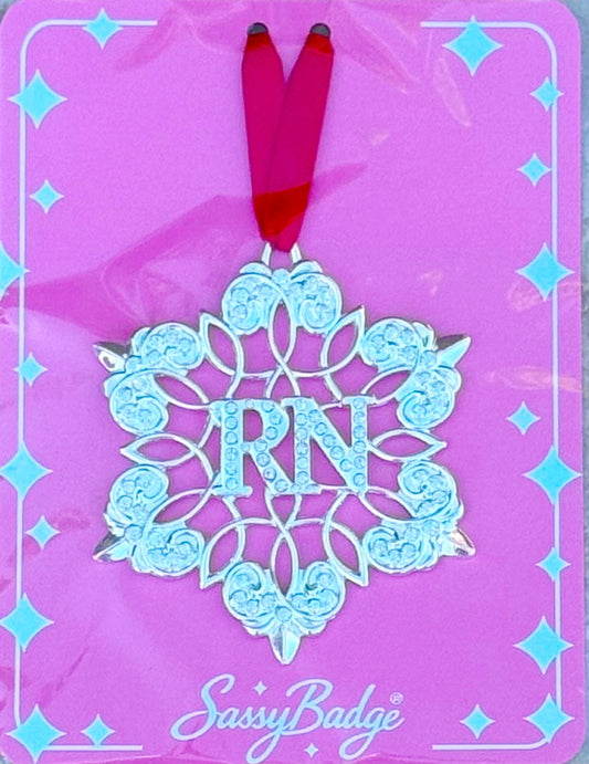 Christmas Ornament Clear RN