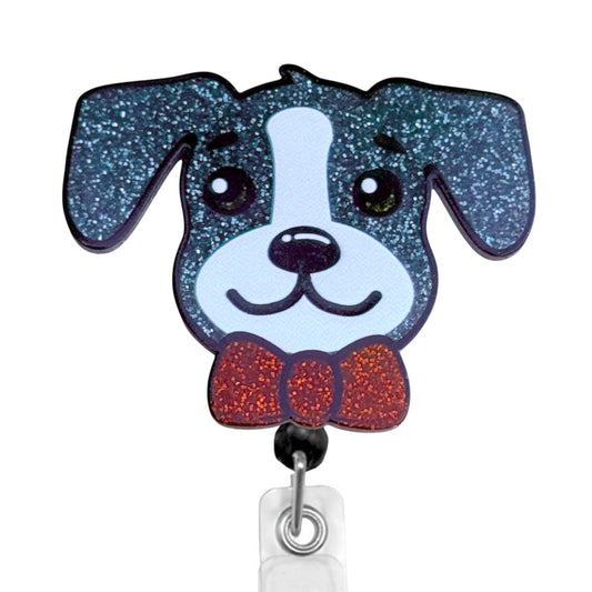 Dazzlers Shelter Dog ID Badge Reel