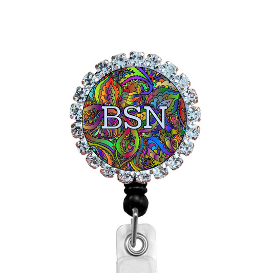 Sparkles BSN 1 ID Badge Reel