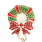 Holiday Wreath ID Badge Reel - SassyBadge