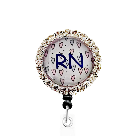 Sparkles RN 2 ID Badge Reel
