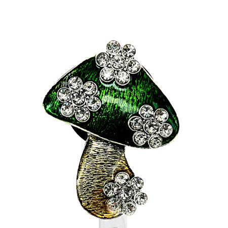 Mushroom ID Badge Reel