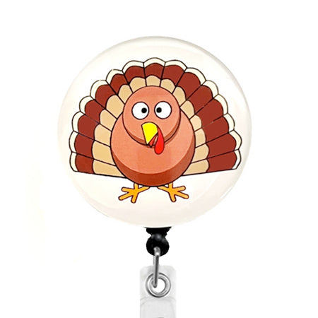 Whimsicals Turkey ID Badge Reel