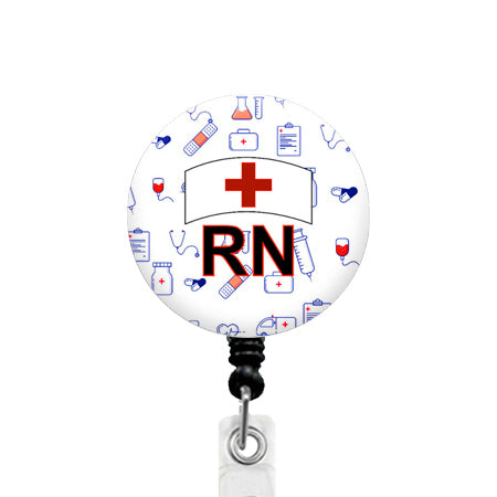 1pc Badge Reel Retractable with Alligator Clip Funny Nurse Badge Holder  Help is on The Way Dear, for RN Nursing Doctor Office Worker Teacher  Student Name Id Decor