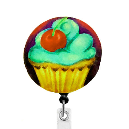 Whimsicals Cupcake ID Badge Reel
